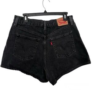- Levi's Black High-Waisted Jean Shorts